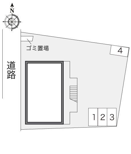 エスポワール(12982)の駐車配置図