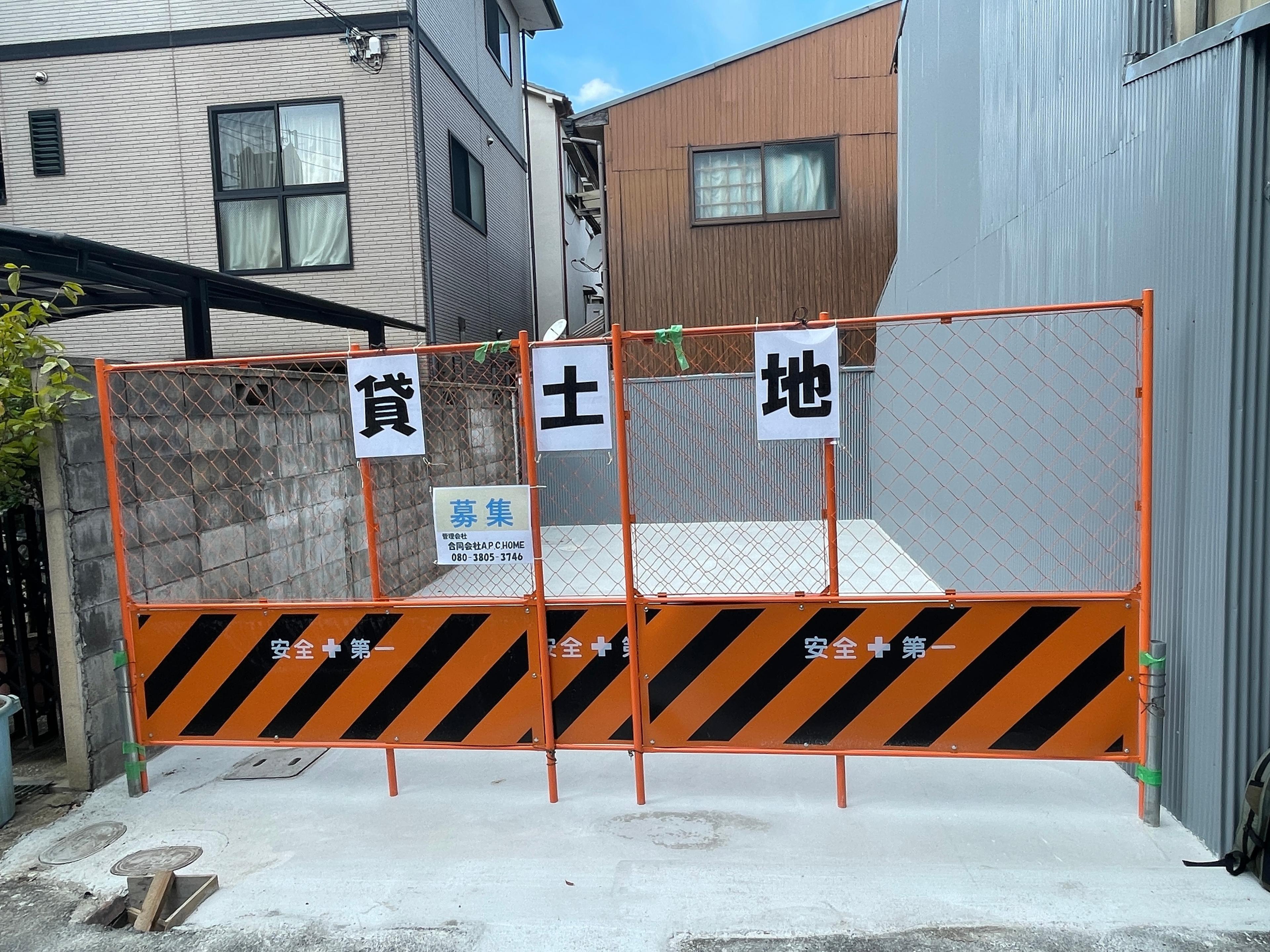 津守１丁目駐車場（商店街北）の外観・駐車場イメージ1枚目
