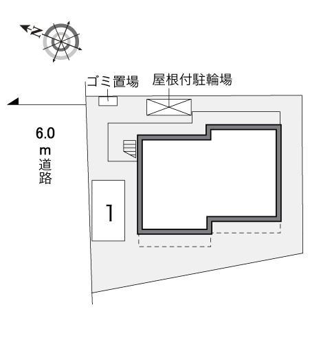 ｕ　ｋ(33315)の駐車配置図