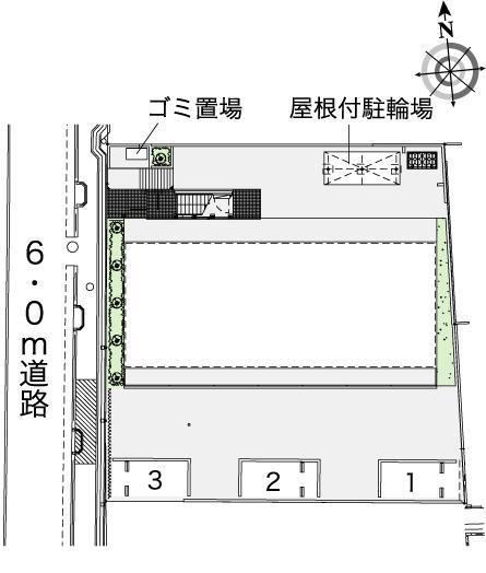 グレースライン(43079)の駐車配置図