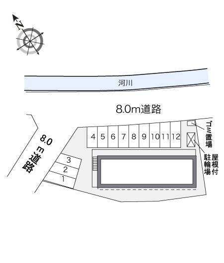ミョウガイト(29894)の駐車配置図
