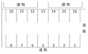 14駐車場の駐車場