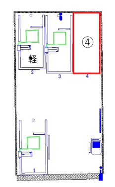千代田第３の駐車配置図