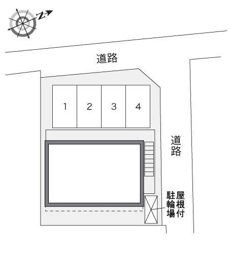 Ｌｅ　ＲｏｓｅｙⅠ(33066)の駐車配置図