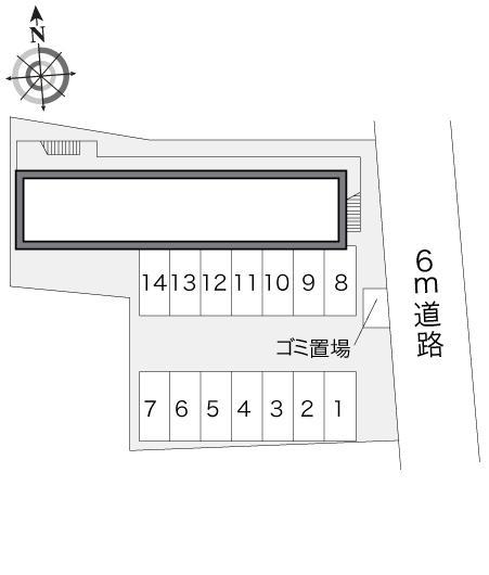 星の宮(11315)の駐車配置図