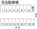 児玉駐車場の駐車場