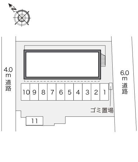 榊(22117)の駐車配置図
