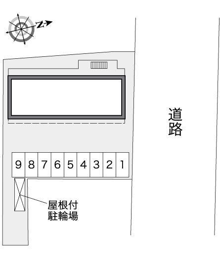 甲府塩部(39550)の駐車配置図
