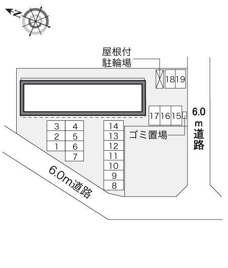 プレミール瀬戸(33195)の駐車配置図
