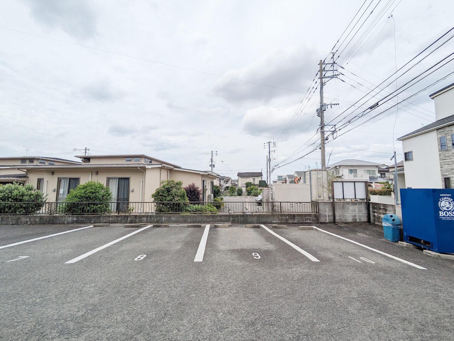 グリーンハイツ安田Bの外観・駐車場イメージ2枚目