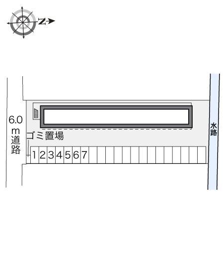 エスポワール(23262)の駐車配置図