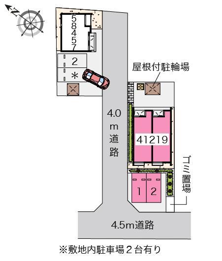 ベストプレイス(41219)の駐車配置図