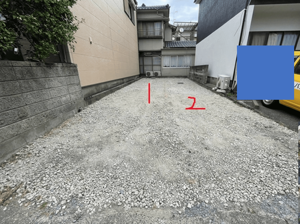 瀬下町月極駐車場の外観・駐車場イメージ1枚目