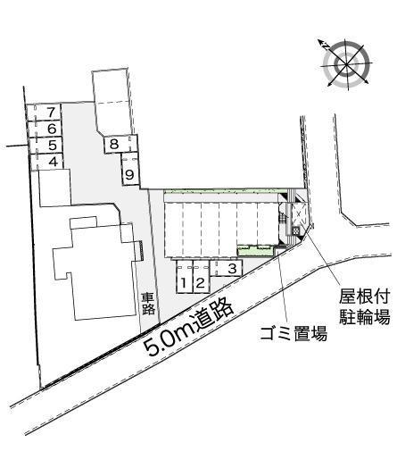 さんが(42820)の駐車配置図