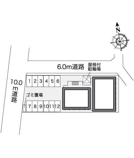ＮＡＧＡＴＡ(25216)の駐車配置図