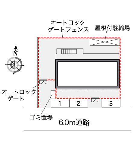 エムファーム(37086)の駐車配置図