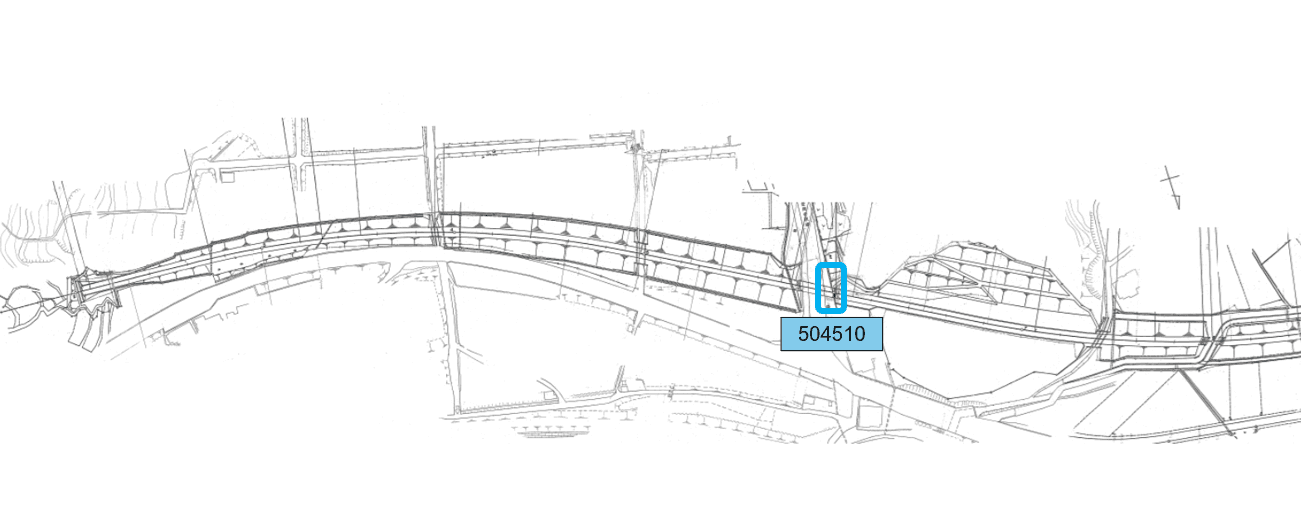 高架下37(504510)の駐車配置図