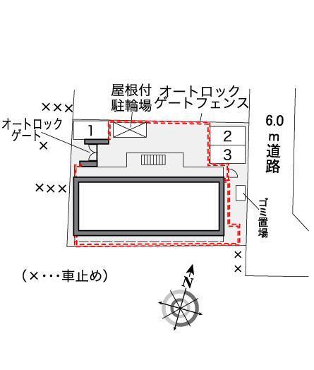 ゴールデン　ゴンタ(37342)の駐車配置図