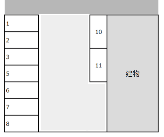 みゆき第３パーキングの駐車配置図