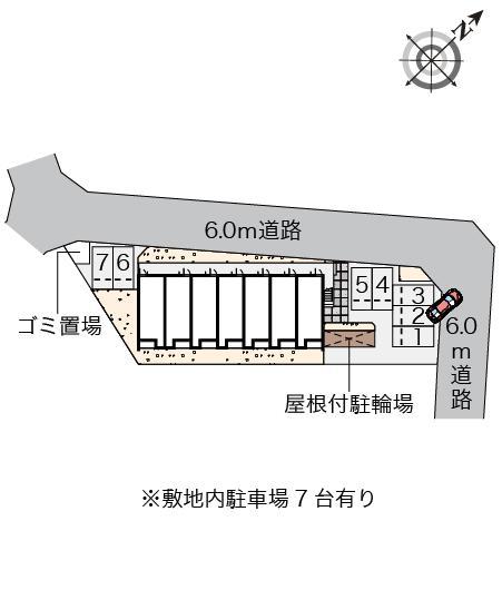 クレイノＹⅡ(56658)の駐車配置図