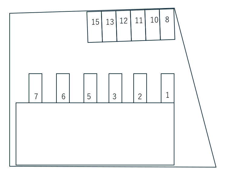 Ｌｕｍｉｅｒｅ別駐車場の駐車配置図