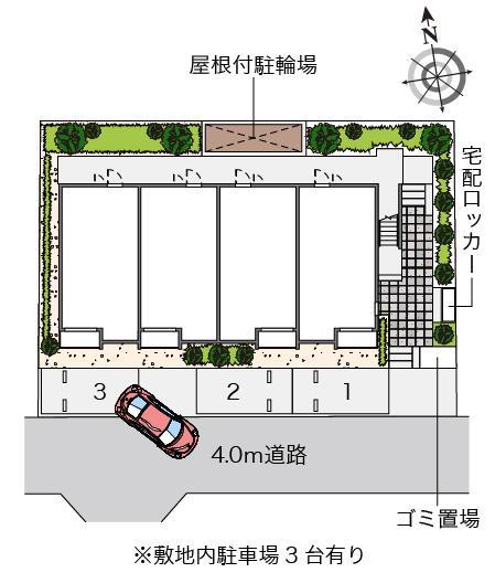 ミランダトレ　ラディーチェ(57367)の駐車配置図
