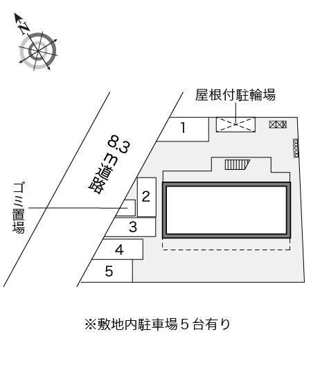 フォレスト(16419)の駐車配置図