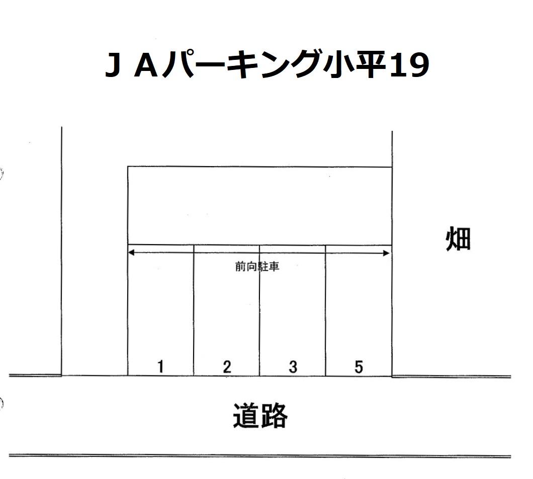 ＪＡパーキング小平19の駐車配置図