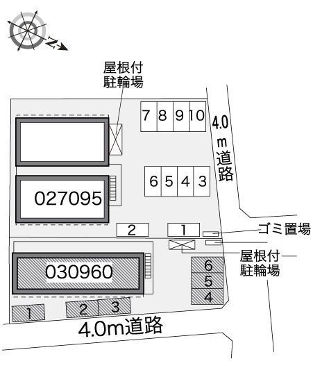ステラⅡ(30960)の駐車配置図