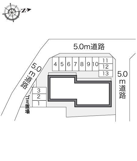 ドリーム　Ⅱ(23480)の駐車配置図