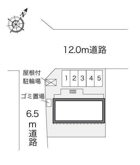 エリア５１(28693)の駐車配置図