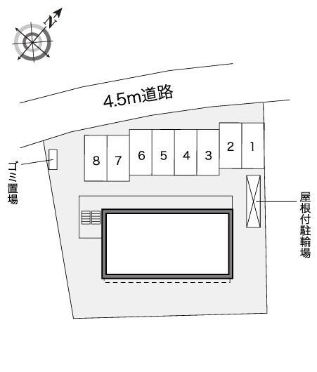 スプルースⅡ(40360)の駐車配置図