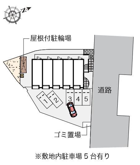 ミルティーユ(54785)の駐車配置図