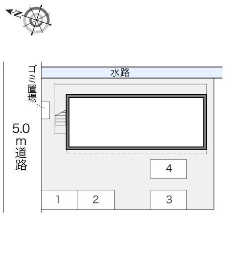 Ｃｏｍｆｏｒｔ(17717)の駐車配置図