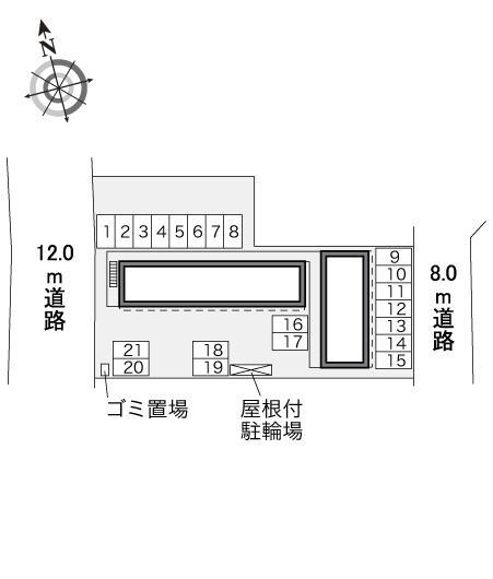 ＷＡＴＡＮＡＢＥ(33726)の駐車配置図