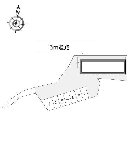 博多の森(17276)の駐車配置図