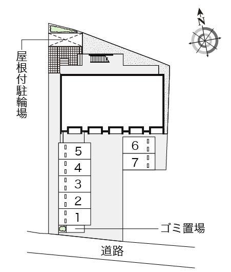 喜望(54834)の駐車配置図