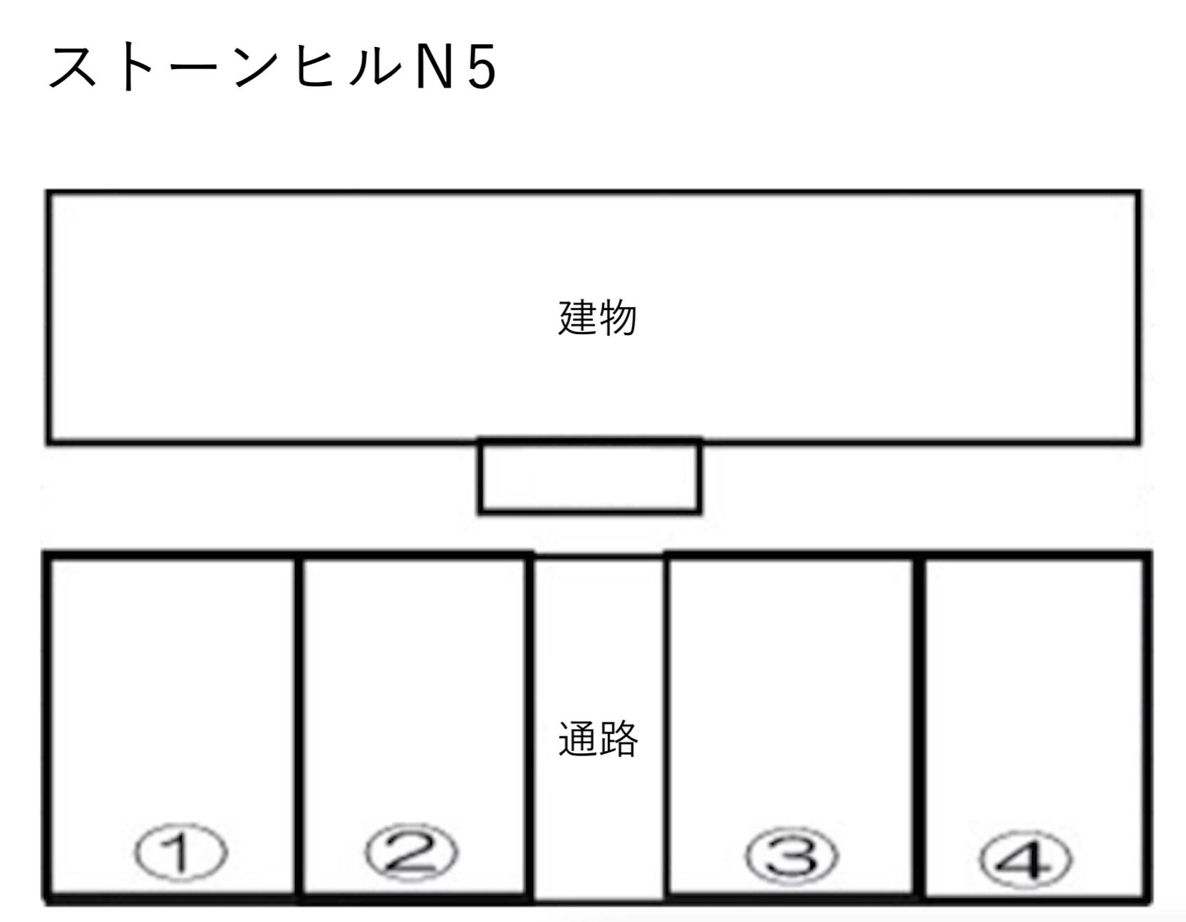 ストーンヒルＮ5の駐車配置図
