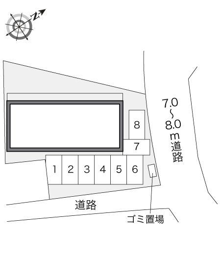 るんるん(21825)の駐車配置図