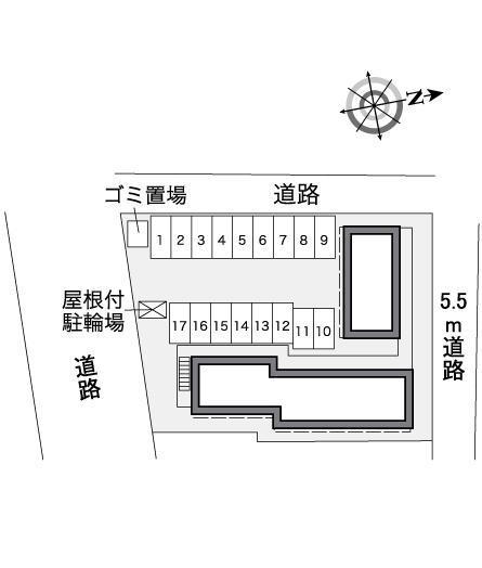 かやば(35919)の駐車配置図