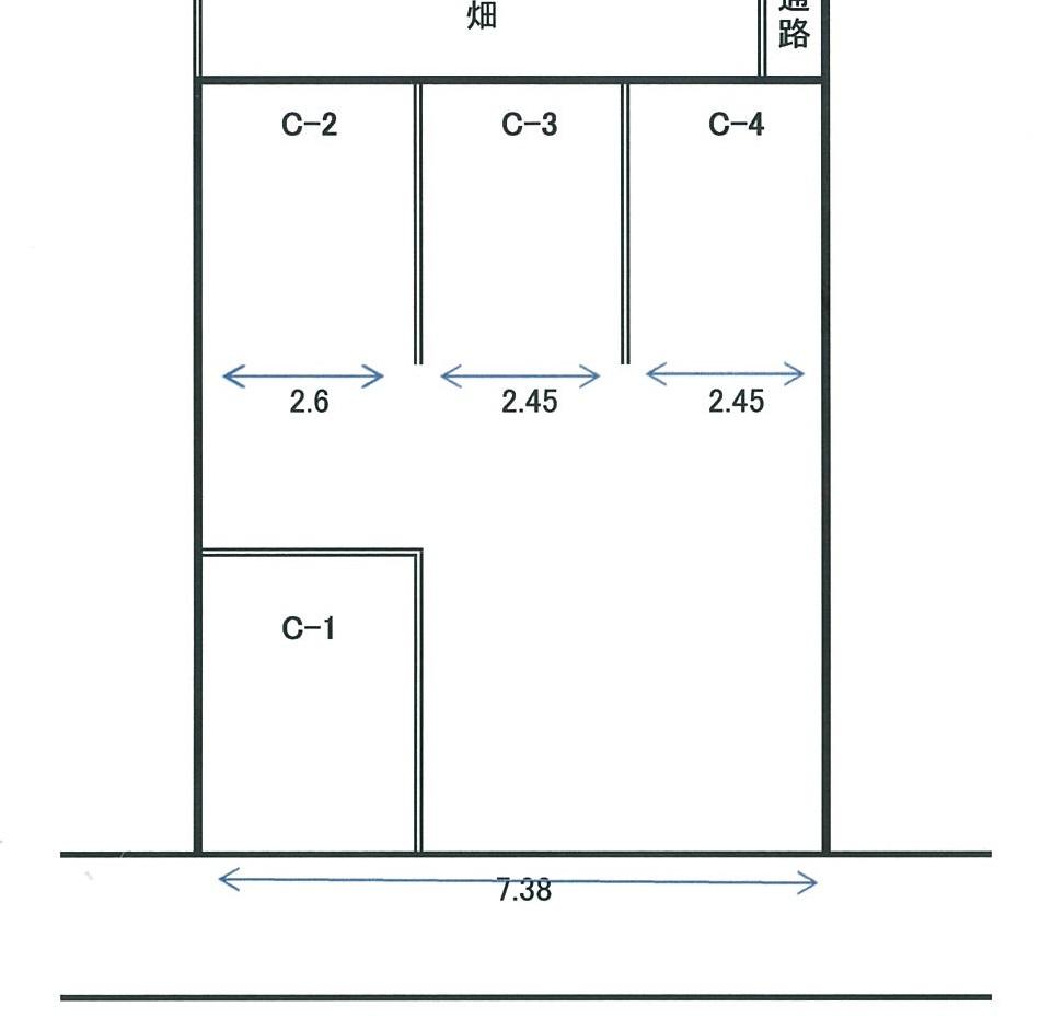 ロージュマンCの駐車配置図