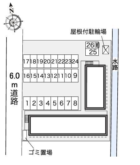 ボヌール(30692)の駐車配置図