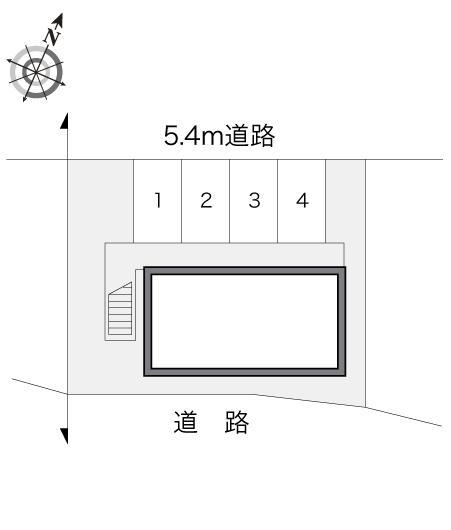 銀壽(13817)の駐車配置図