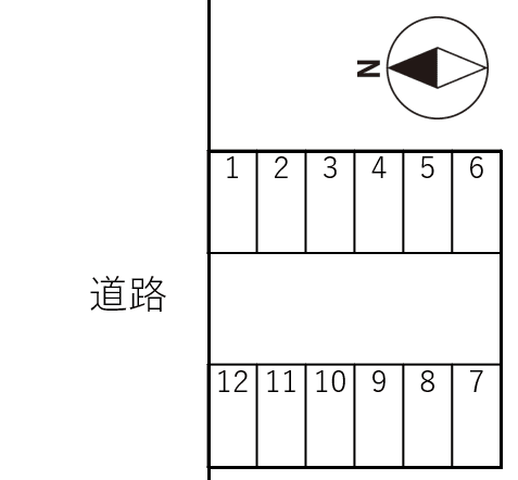 早出-5の駐車配置図