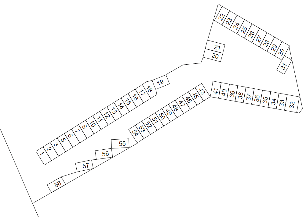 340001の駐車配置図