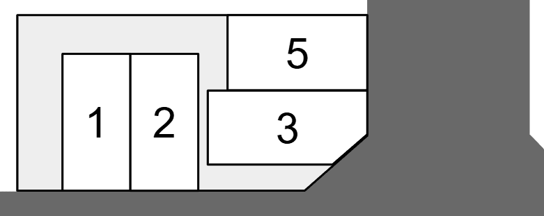 シードリングパーキングの駐車配置図