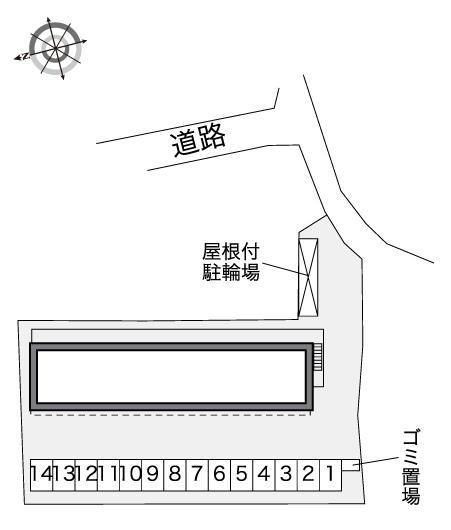 ＮＩＳＨＩＩＴＡＭＩ(40815)の駐車配置図