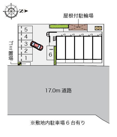 ホワイトメゾン(55124)の駐車配置図