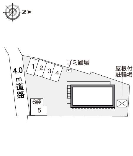 アンシャンテ　ひろ(40811)の駐車配置図