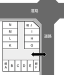 上名古屋三丁目駐車場の駐車場